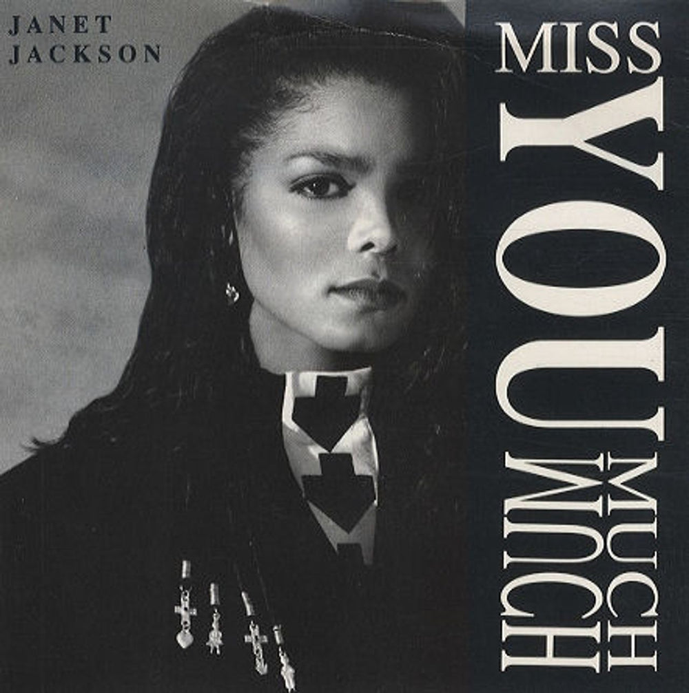 Janet Jackson Miss You Much UK 7" vinyl single (7 inch record / 45) USA663