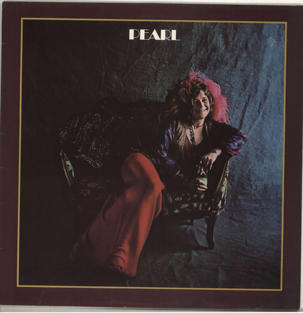 Janis Joplin Pearl UK vinyl LP album (LP record) 32064