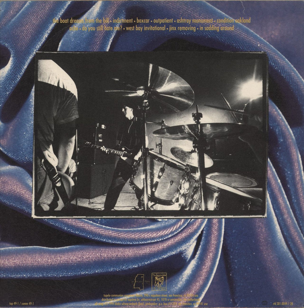 Jawbreaker 24 Hour Revenger Therapy US vinyl LP album (LP record)