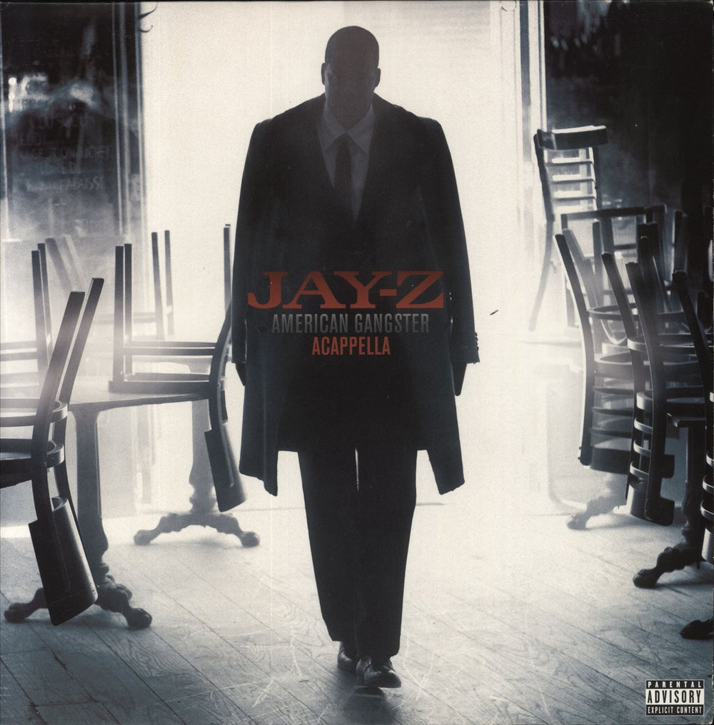 Jay-Z American Gangster Acappella US 2-LP vinyl record set (Double LP Album) B0010522-01