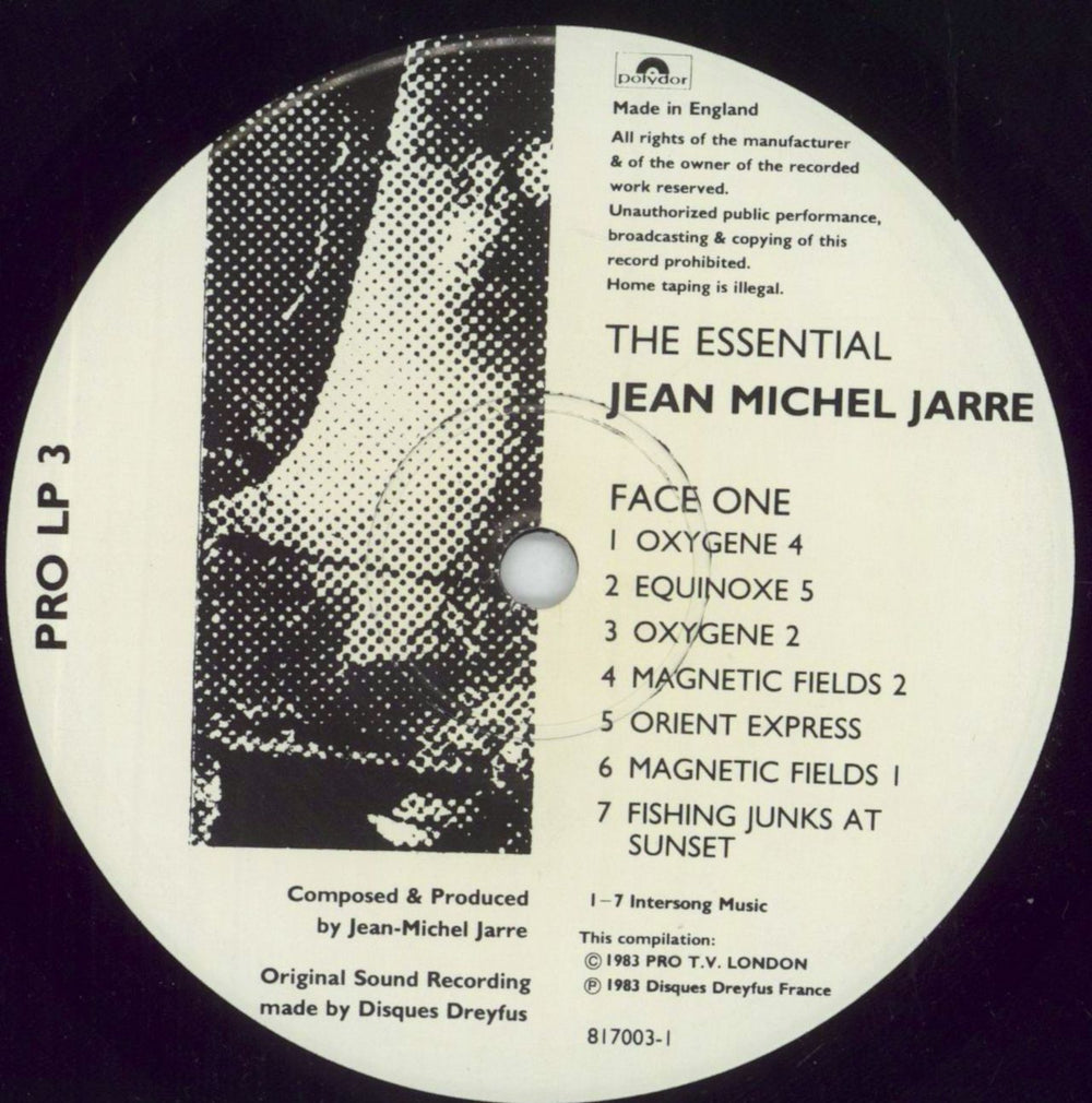 Jean-Michel Jarre The Essential Jean Michel Jarre UK vinyl LP album (LP record) JMJLPTH29542