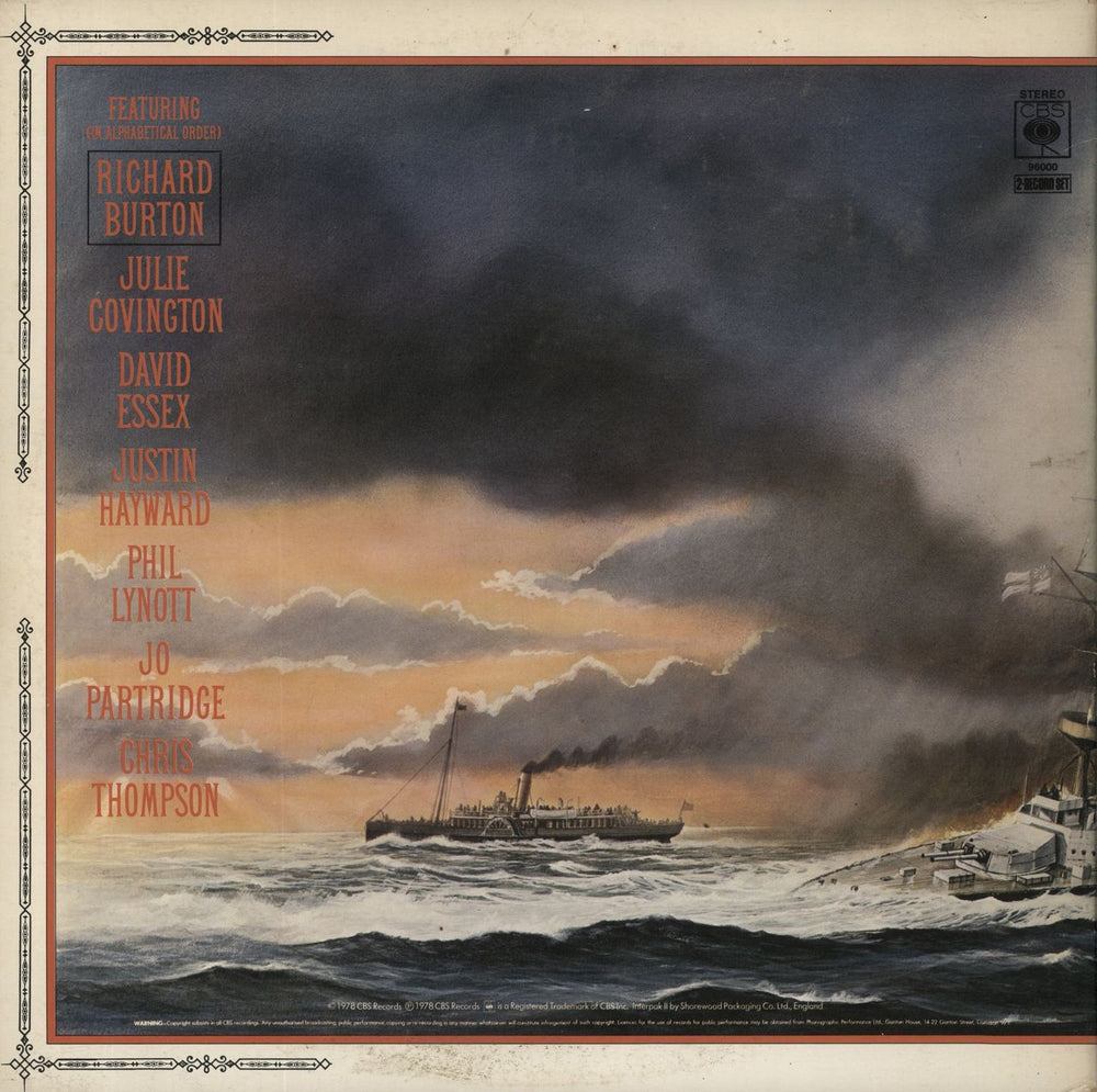 Jeff Wayne The War Of The Worlds - 2nd - Stickered - EX UK 2-LP vinyl record set (Double LP Album)