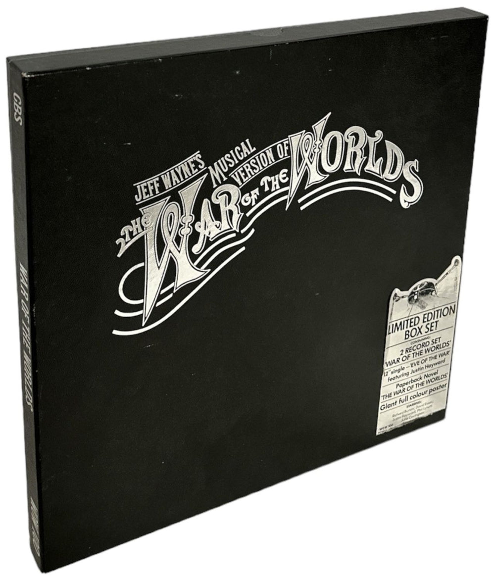 Jeff Wayne The War Of the Worlds - Complete - EX UK Vinyl Box Set WOW100