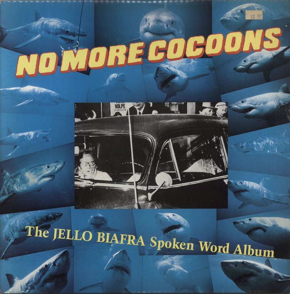 Jello Biafra No More Cocoons + Newspaper - EX UK 2-LP vinyl record set (Double LP Album) VIRUS59