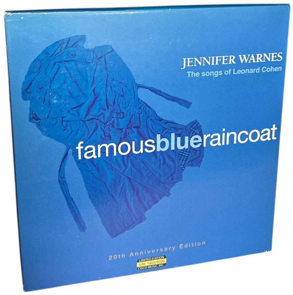 Jennifer Warnes Famous Blue Raincoat: The Songs Of Leonard Cohen - 20th US 3-LP vinyl record set (Triple LP Album) CLP7060-45