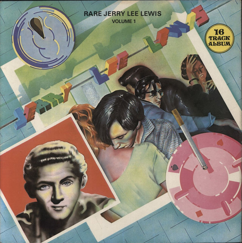 Jerry Lee Lewis Rare Jerry Lee Lewis Volume 1 UK vinyl LP album (LP record) CR30006