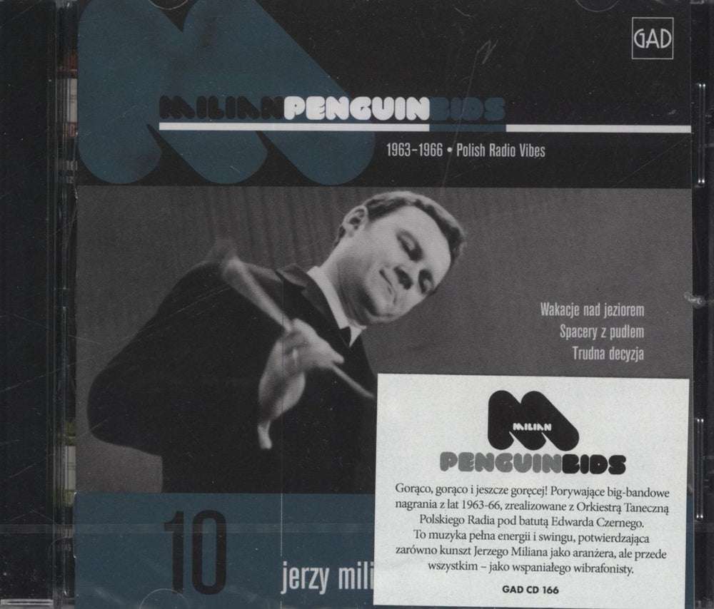 Jerzy Milian Penguin Bids - 1963-1966 Polish Radio Vibes - Sealed Polish CD album (CDLP) GADCD166