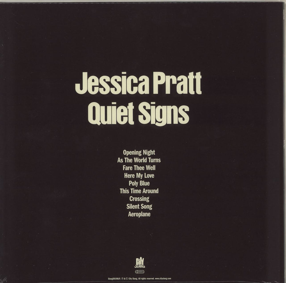 Jessica Pratt Quiet Signs - Clear - Sealed UK vinyl LP album (LP record) 4250506831486