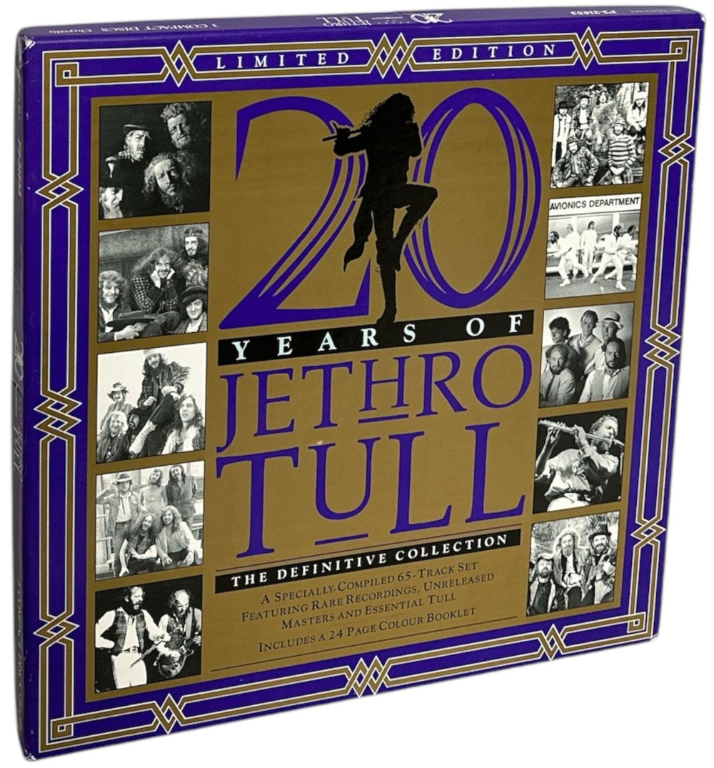 Jethro Tull 20 Years Of Jethro Tull - The Definitive Collection US box set V3K41653