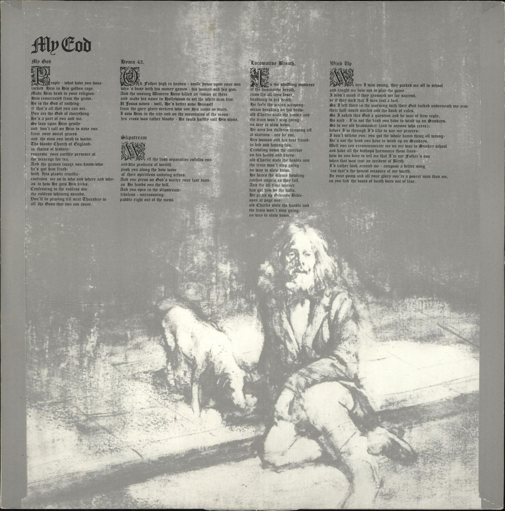 Jethro Tull Aqualung - 1st - Complete - EX UK vinyl LP album (LP record) 1971