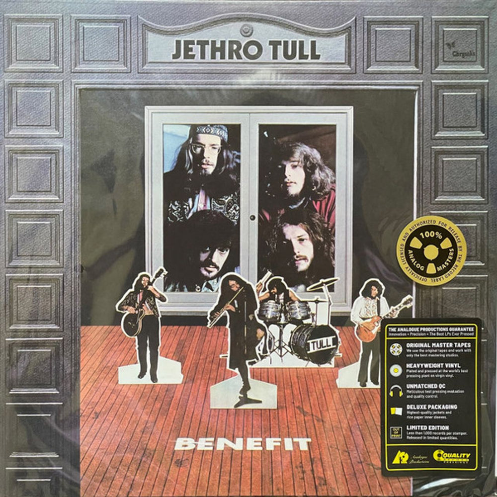 Jethro Tull Benefit - Analogue Productions 180 Gram 45RPM - Sealed US 2-LP vinyl record set (Double LP Album) APP169-45