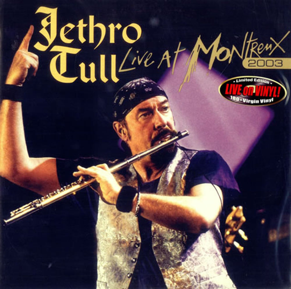 Jethro Tull Live At Montreux 2003 - 180gm - Sealed US 2-LP vinyl record set (Double LP Album) AFZLP2041