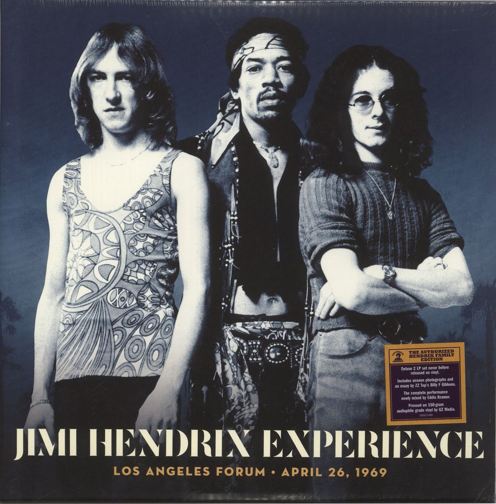 Jimi Hendrix Los Angeles Forum April 26, 1969 - Sealed UK 2-LP vinyl record set (Double LP Album) 19658724681