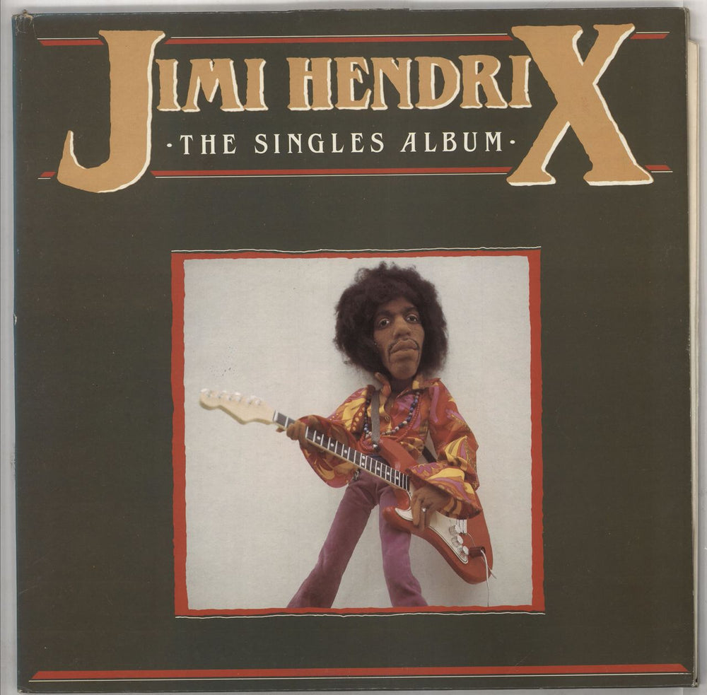 Jimi Hendrix The Singles Album - EX UK 2-LP vinyl record set (Double LP Album) PODV6