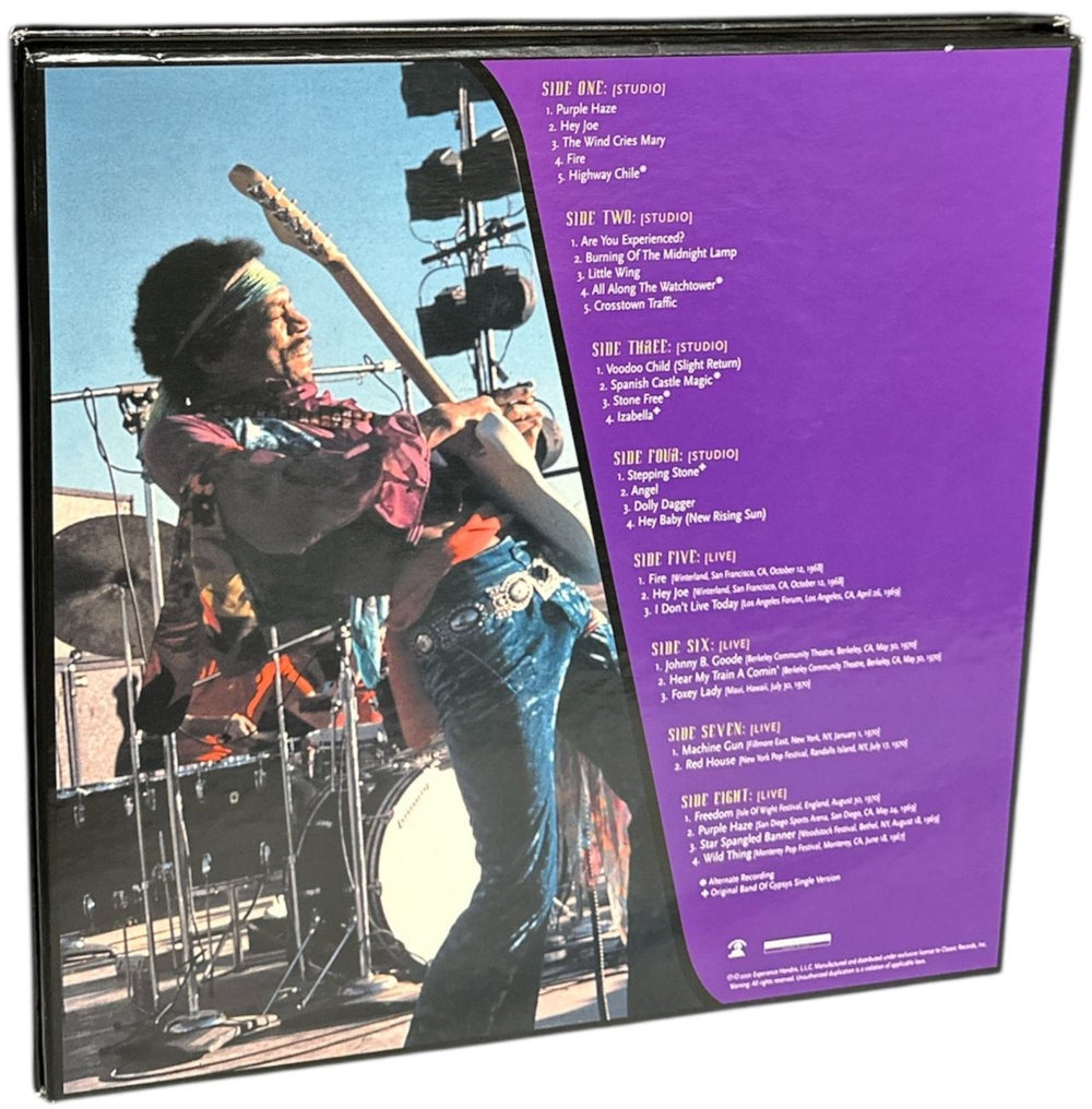 Jimi Hendrix Voodoo Child - The Jimi Hendrix Collection US 4-LP vinyl album record set