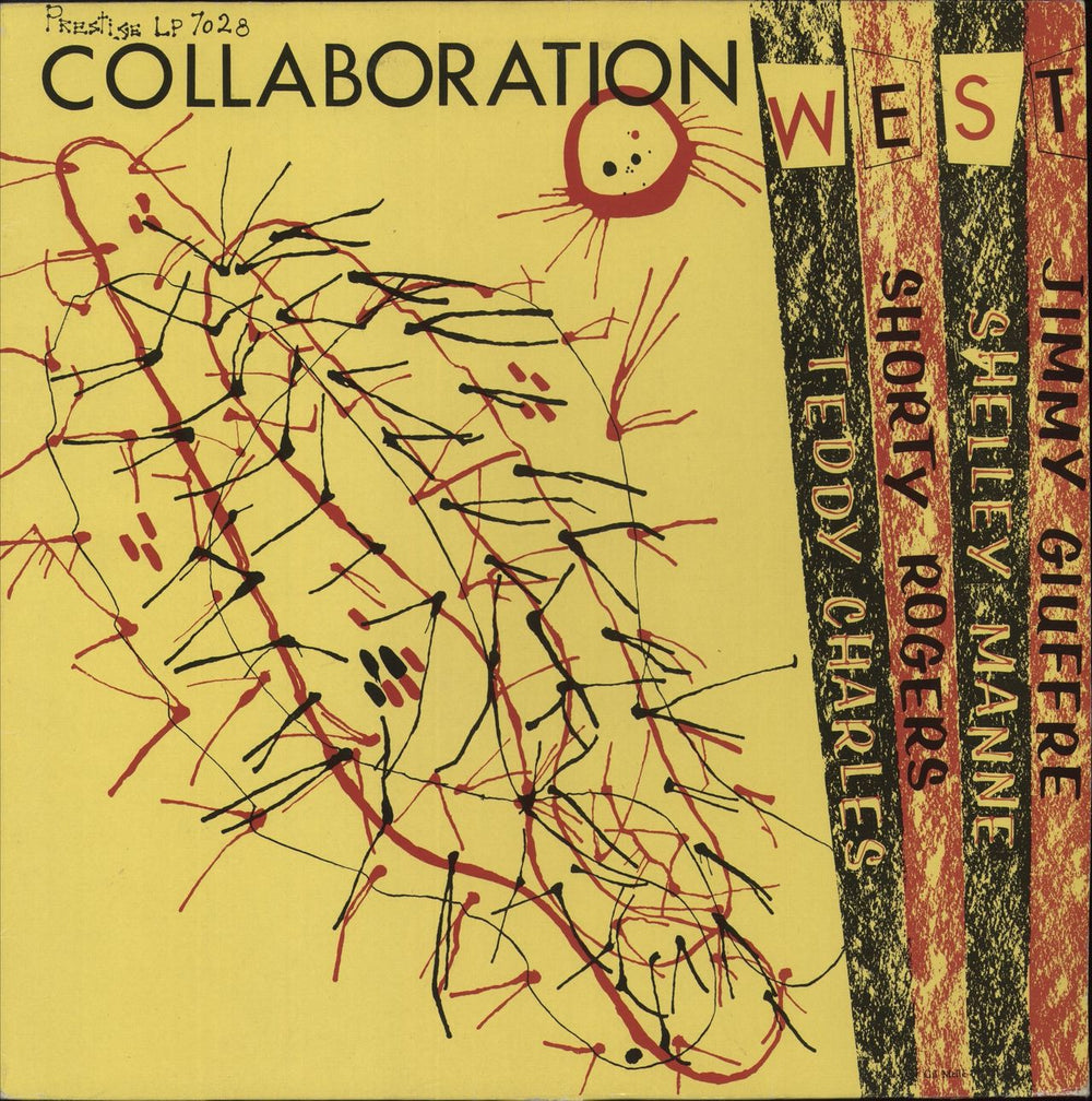 Jimmy Giuffre Collaboration West Italian vinyl LP album (LP record) OM2007