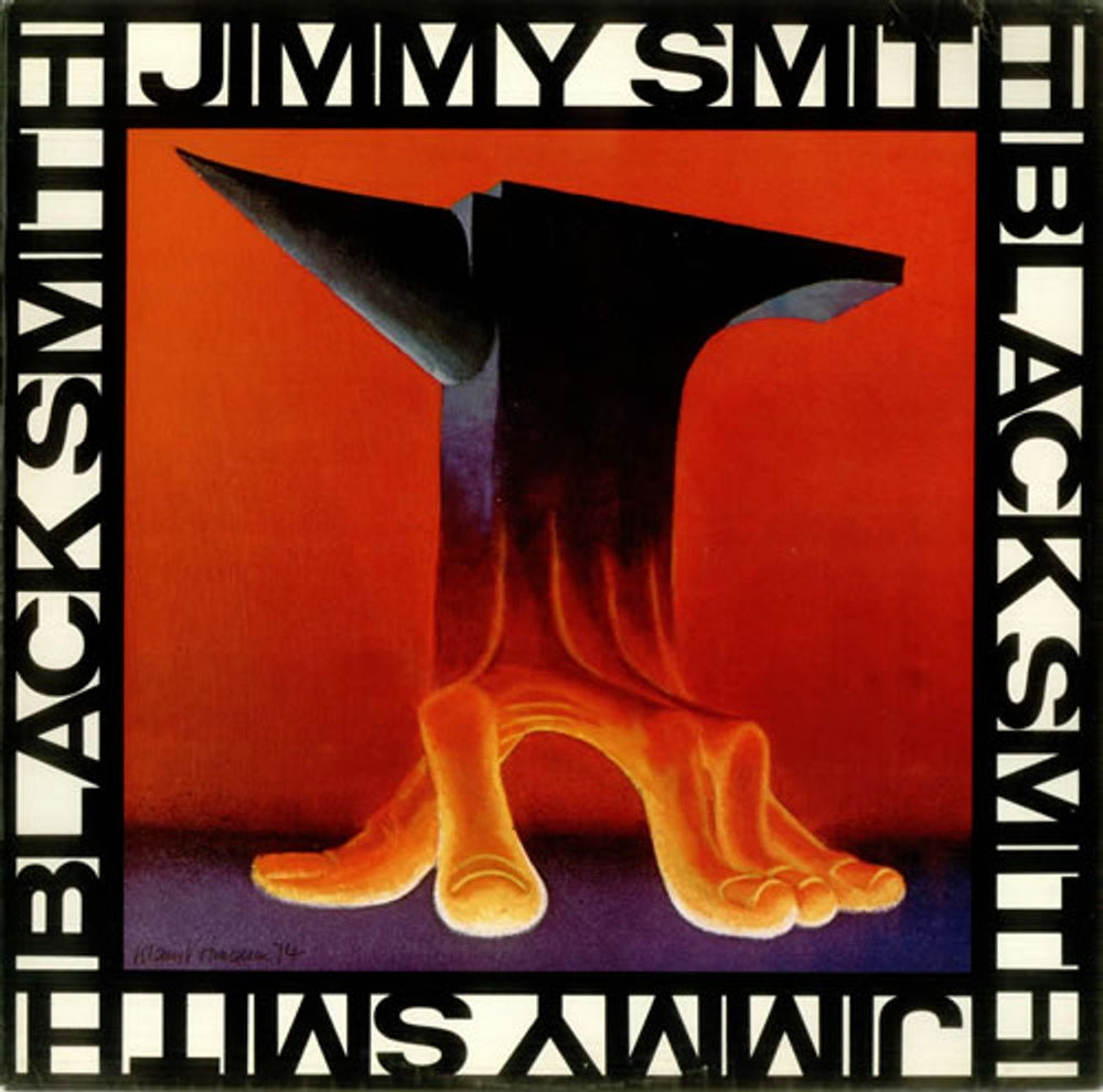 Jimmy Smith (Jazz Organ) Blacksmith UK vinyl LP album (LP record) DJLPS451