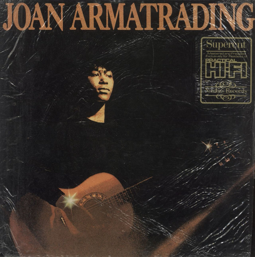 Joan Armatrading Joan Armatrading - Nimbus Supercut + Hi-Fi Today sticker UK vinyl LP album (LP record) AMLH64588