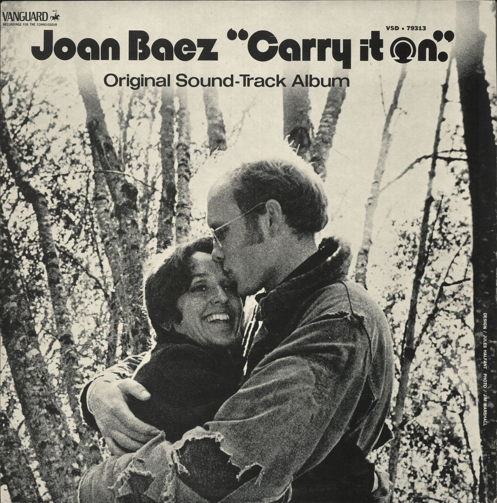 Joan Baez Carry It On UK vinyl LP album (LP record) VSD79313