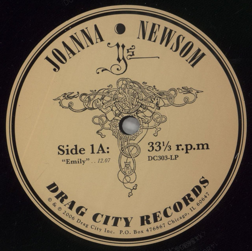 Joanna Newsom Ys US 2-LP vinyl record set (Double LP Album) NEJ2LYS862924