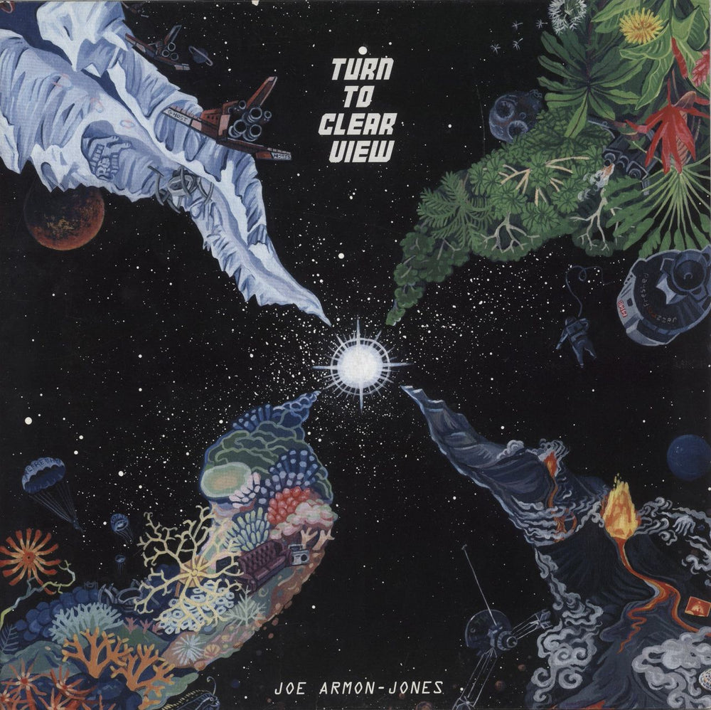 Joe Armon-Jones Turn To Clear View - Clear Vinyl UK vinyl LP album (LP record) BWOOD0207LPC