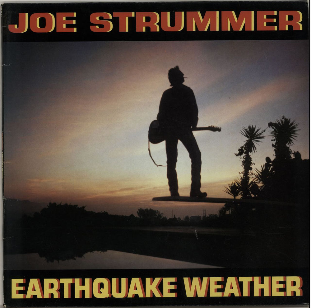 Joe Strummer Earthquake Weather - EX UK vinyl LP album (LP record) 4653471