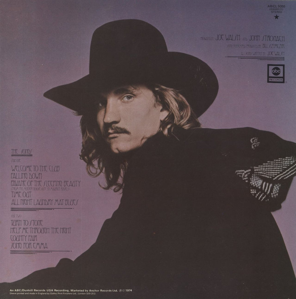 Joe Walsh So What - 1st UK vinyl LP album (LP record)