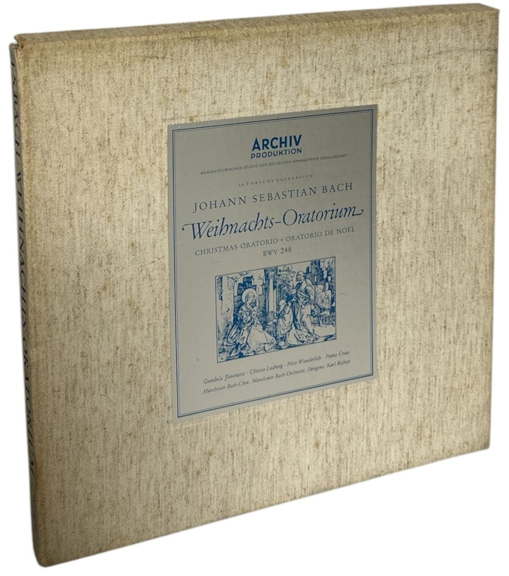 Johann Sebastian Bach Bach: Weihnachts-Oratorium (BWV 248) German Vinyl Box Set 2710004