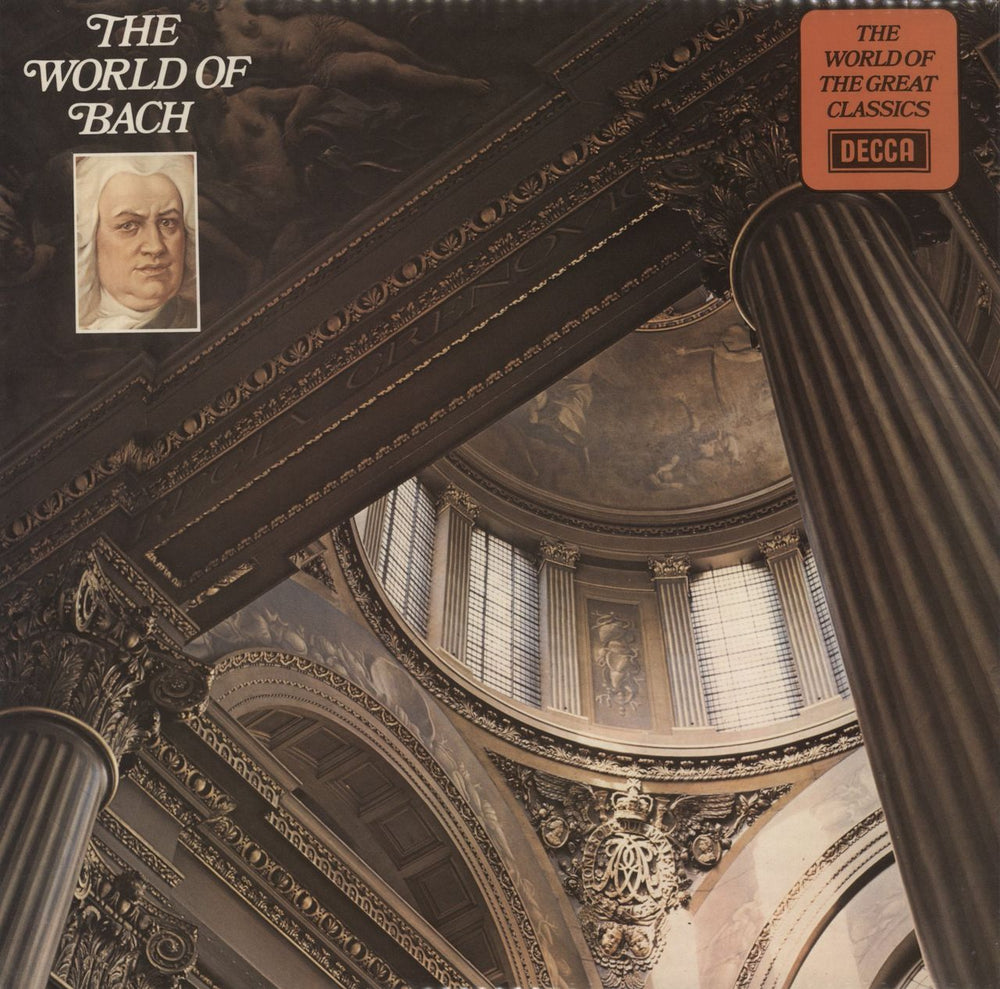 Johann Sebastian Bach The World Of Bach UK vinyl LP album (LP record) SPA322