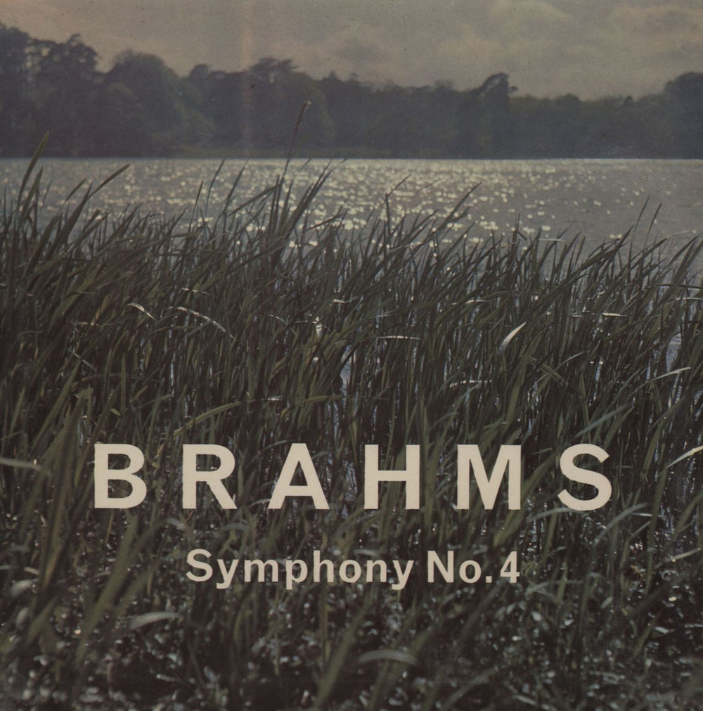 Johannes Brahms Symphony No. 4 in E minor Op. 98 UK vinyl LP album (LP record) T139