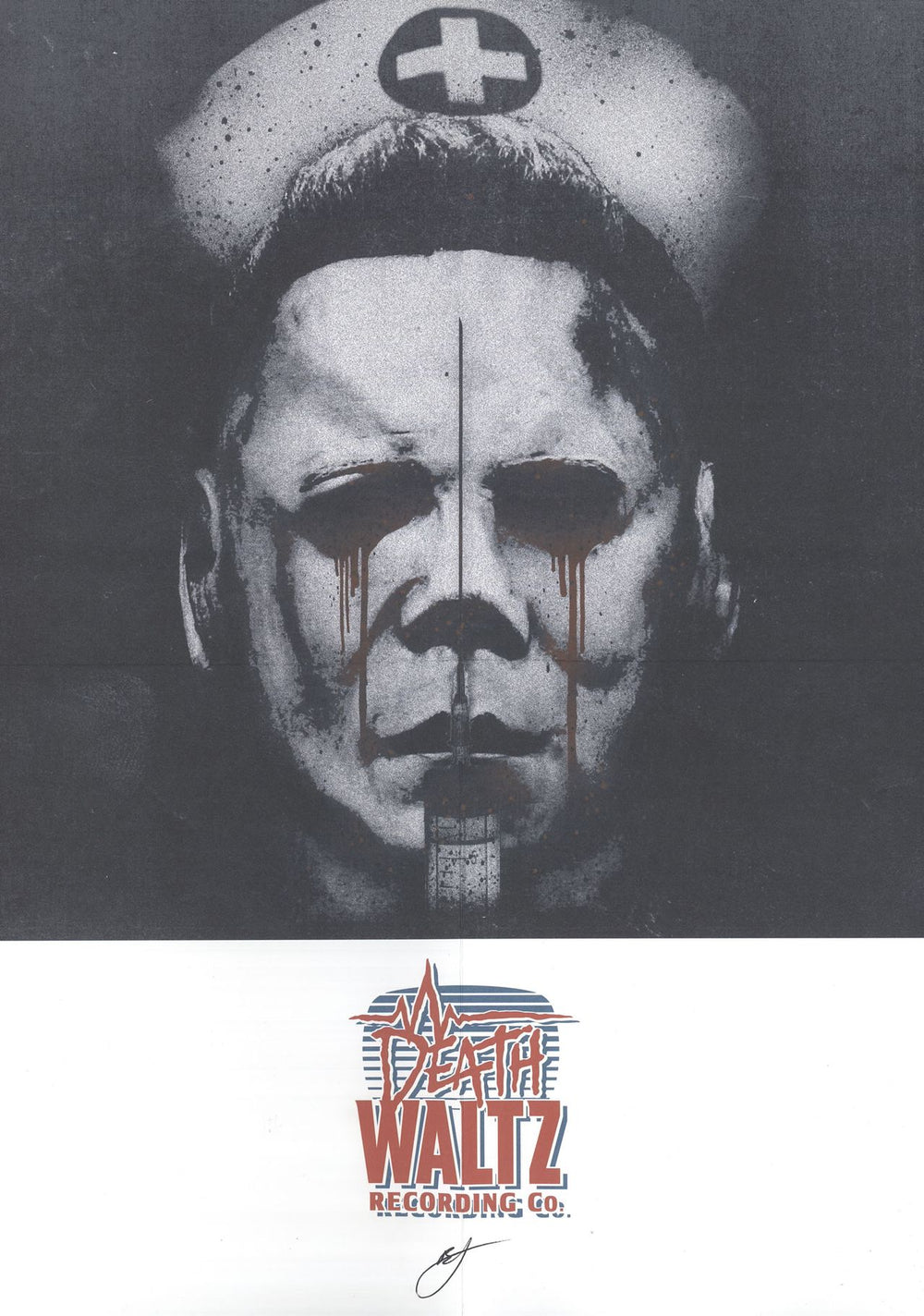 John Carpenter Halloween II - Orange & Black Split Vinyl + Poster UK vinyl LP album (LP record) 826853792110