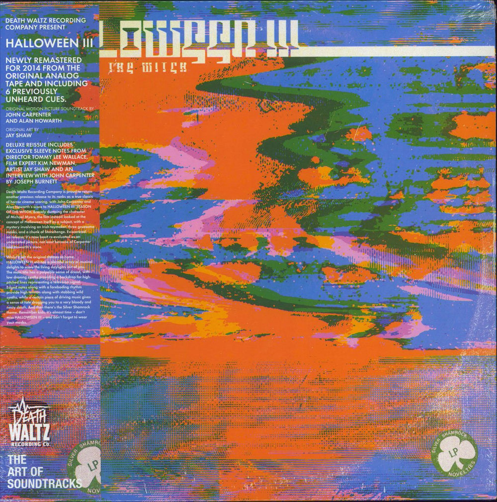 John Carpenter Halloween III - Season Of The Witch - Orange Vinyl UK vinyl LP album (LP record) DW008DL