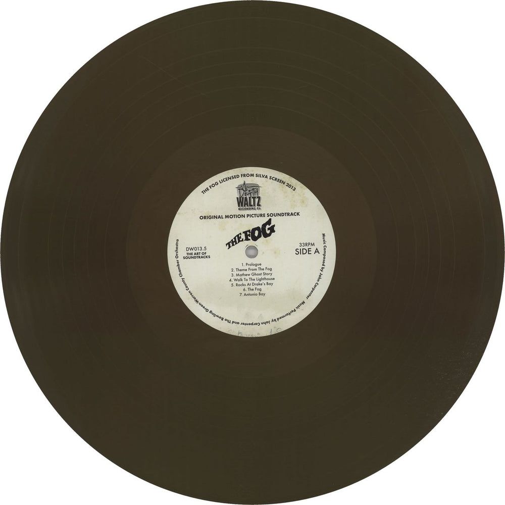 John Carpenter The Fog - 180gm Blakes Gold Vinyl UK 2-LP vinyl record set (Double LP Album) JZV2LTH658533