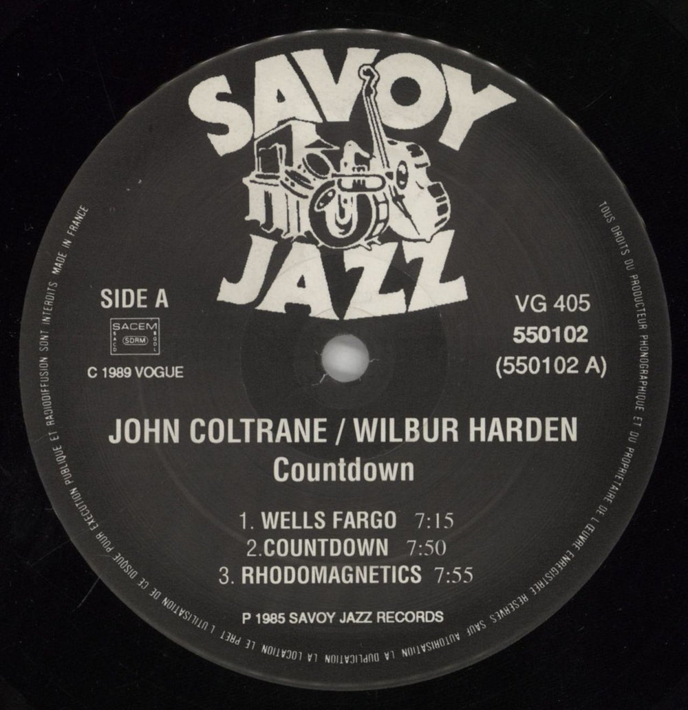 John Coltrane Countdown US vinyl LP album (LP record) JCOLPCO861473