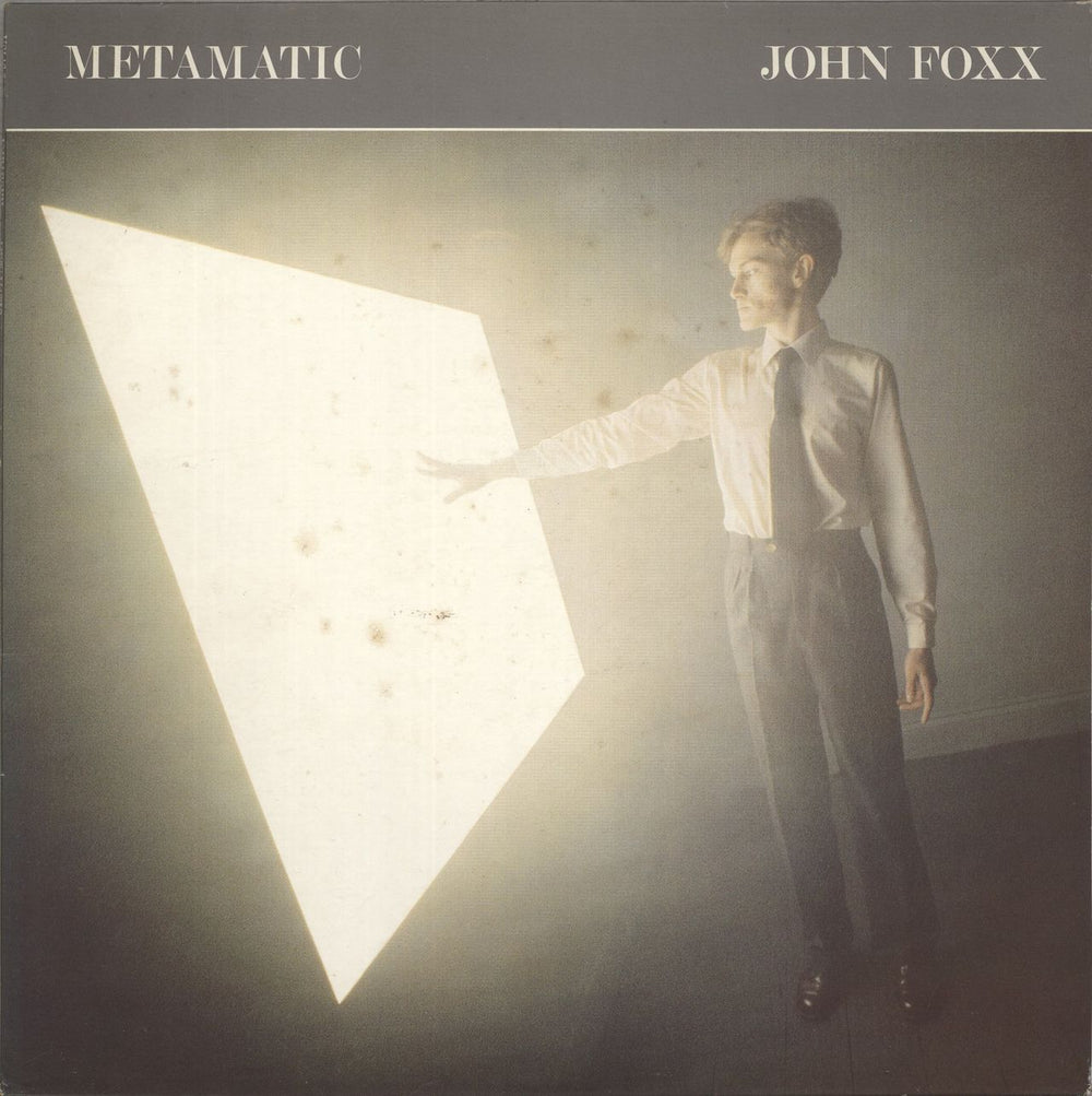 John Foxx Metamatic - EX UK vinyl LP album (LP record) V2146