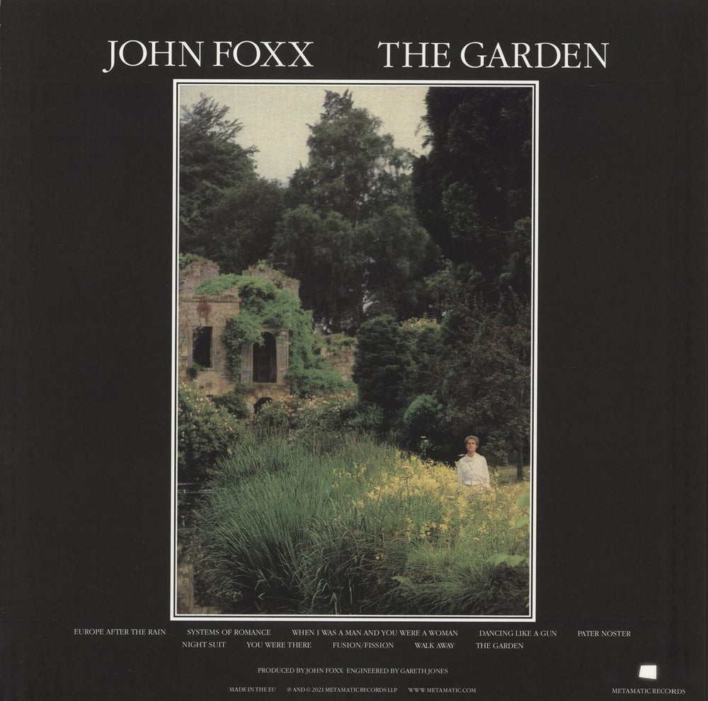 John Foxx The Garden - Green Vinyl UK vinyl LP album (LP record) 5060446129630