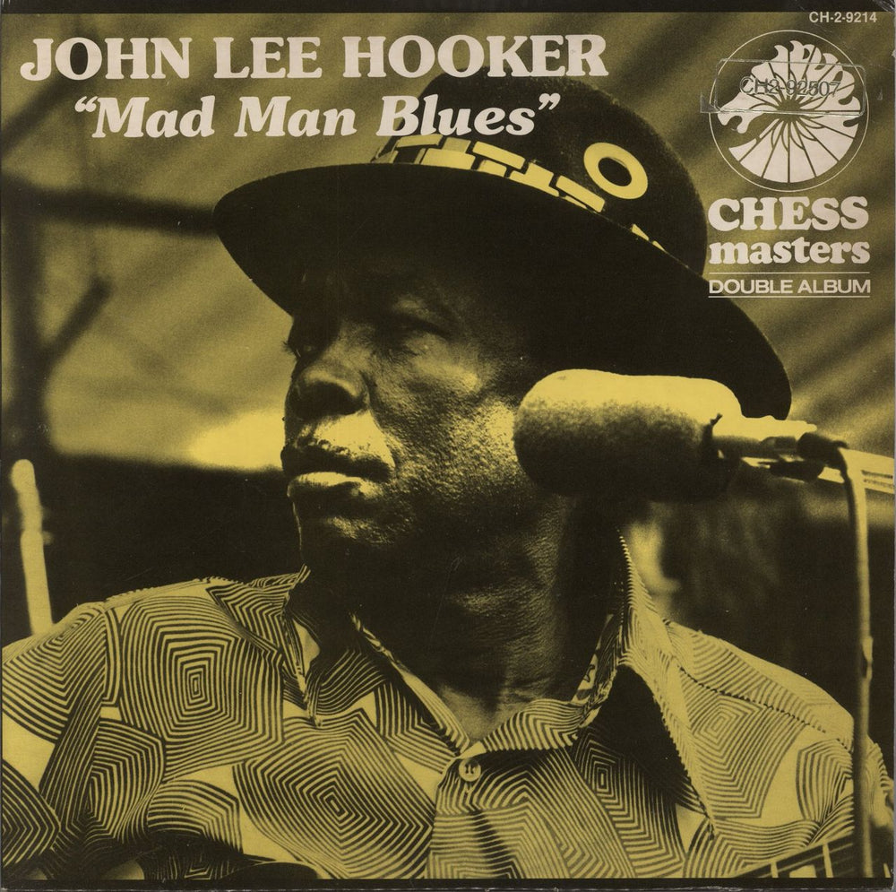 John Lee Hooker Mad Man Blues US 2-LP vinyl record set (Double LP Album) CH2-92507