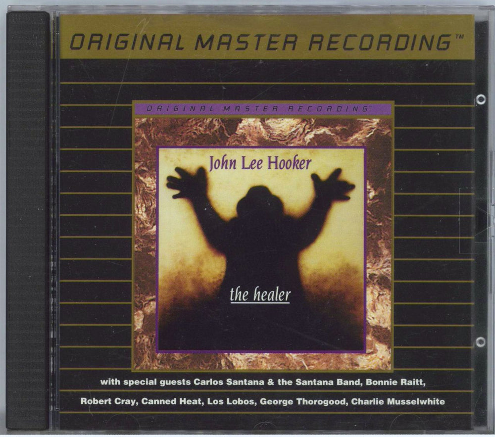 John Lee Hooker The Healer - Ultradisc II US CD album (CDLP) UDCD567