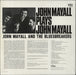 John Mayall John Mayall Plays John Mayall Russian vinyl LP album (LP record) 8013252900013