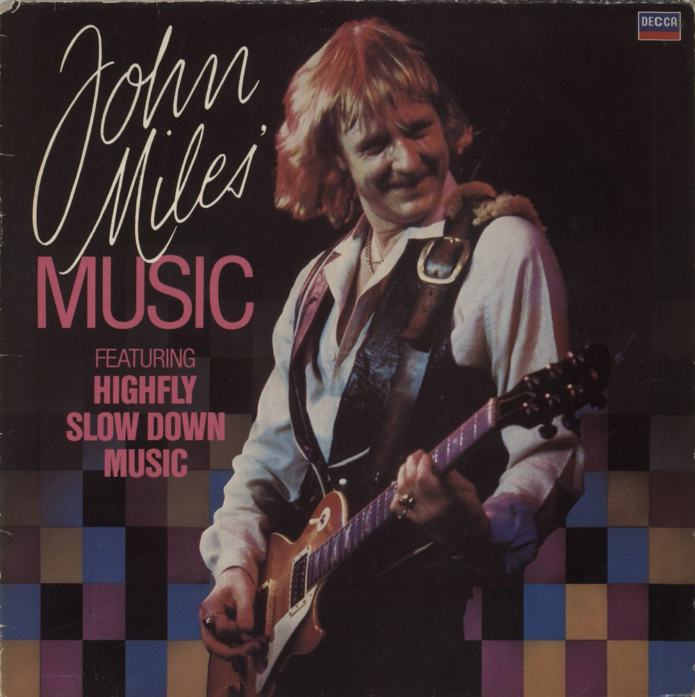 John Miles John Miles' Music UK vinyl LP album (LP record) TAB50