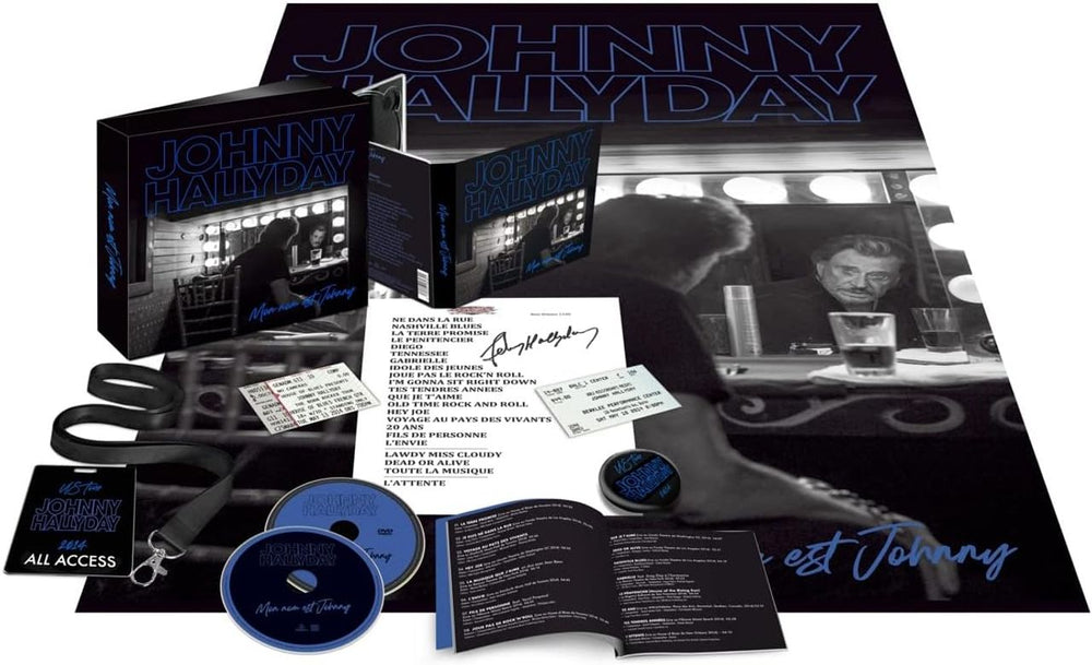 Johnny Hallyday Mon Nom Est Johnny: Collectors Deluxe Edition - Sealed Box French CD Album Box Set FRA0190296480294