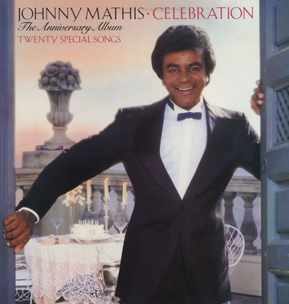 Johnny Mathis Celebration UK vinyl LP album (LP record) CBS10028