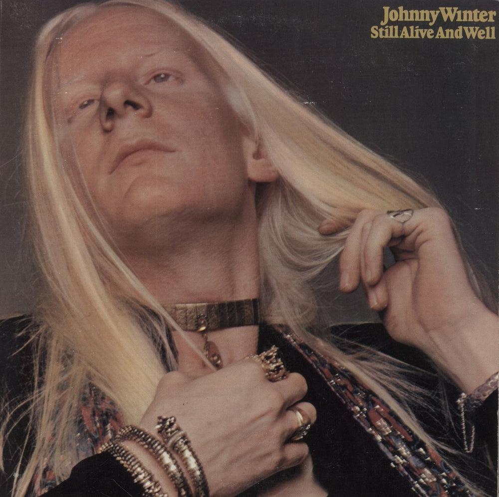 Johnny Winter Still Alive And Well US vinyl LP album (LP record) KC32188