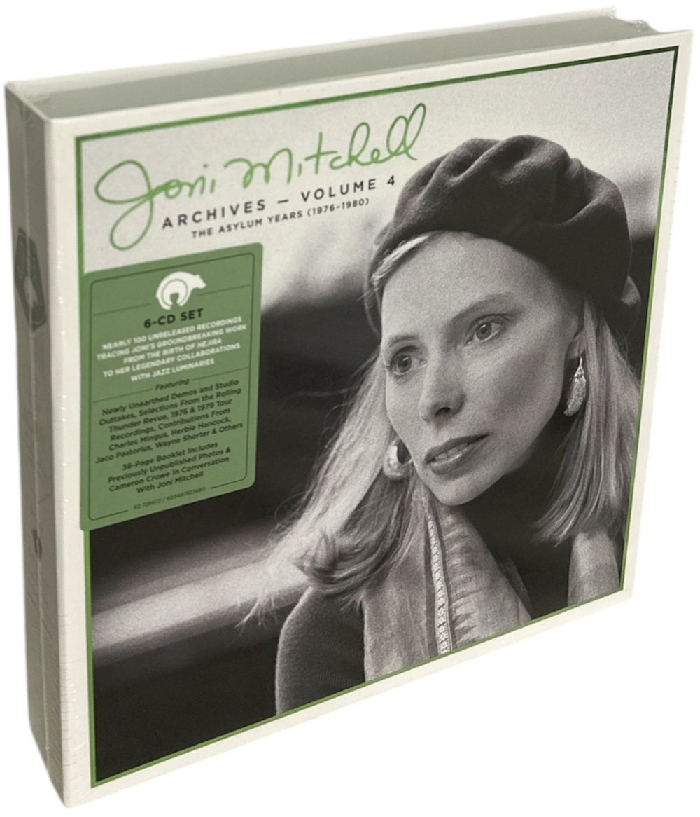 Joni Mitchell Archives - Volume 4: The Asylum Years [1976-1980] UK CD Album Box Set 603497823680