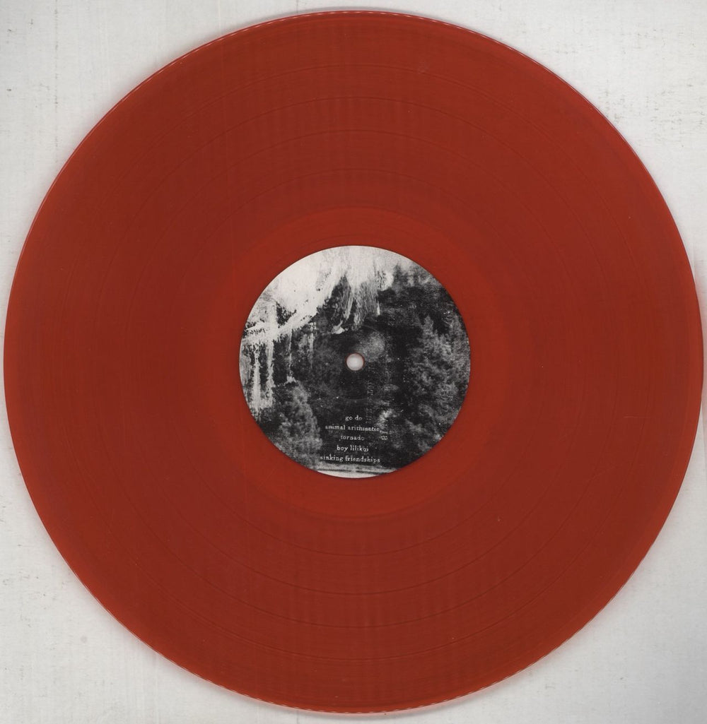 Jonsi Go - Red Vinyl UK vinyl LP album (LP record) JQZLPGO850671