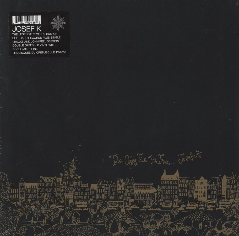 Josef K The Only Fun In Town... UK 2-LP vinyl record set (Double LP Album) TWI052