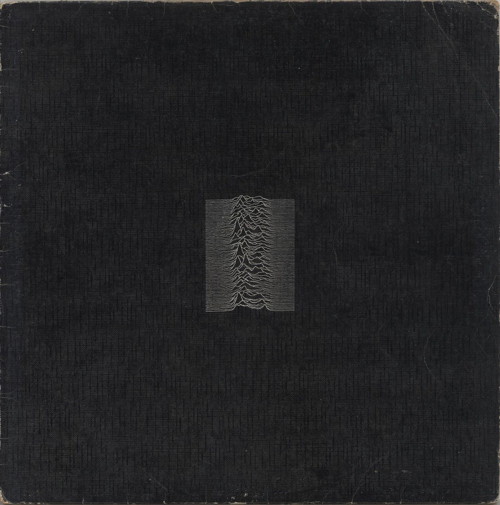 Joy Division Unknown Pleasures - 1st - Black - VG UK vinyl LP album (LP record) FACT10