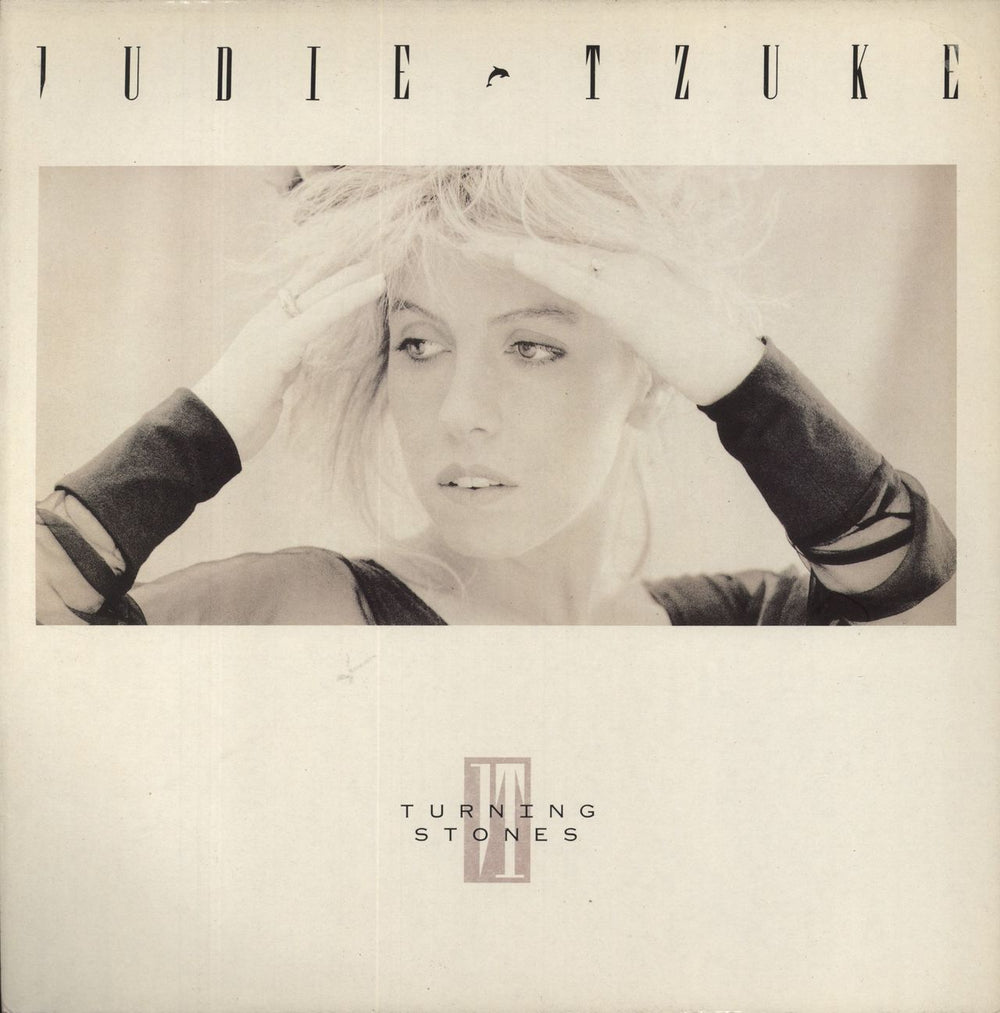 Judie Tzuke Turning Stones UK vinyl LP album (LP record) 839087-1