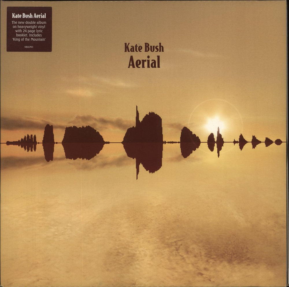 Kate Bush Aerial - 1st UK 2-LP vinyl record set (Double LP Album) KBALP01
