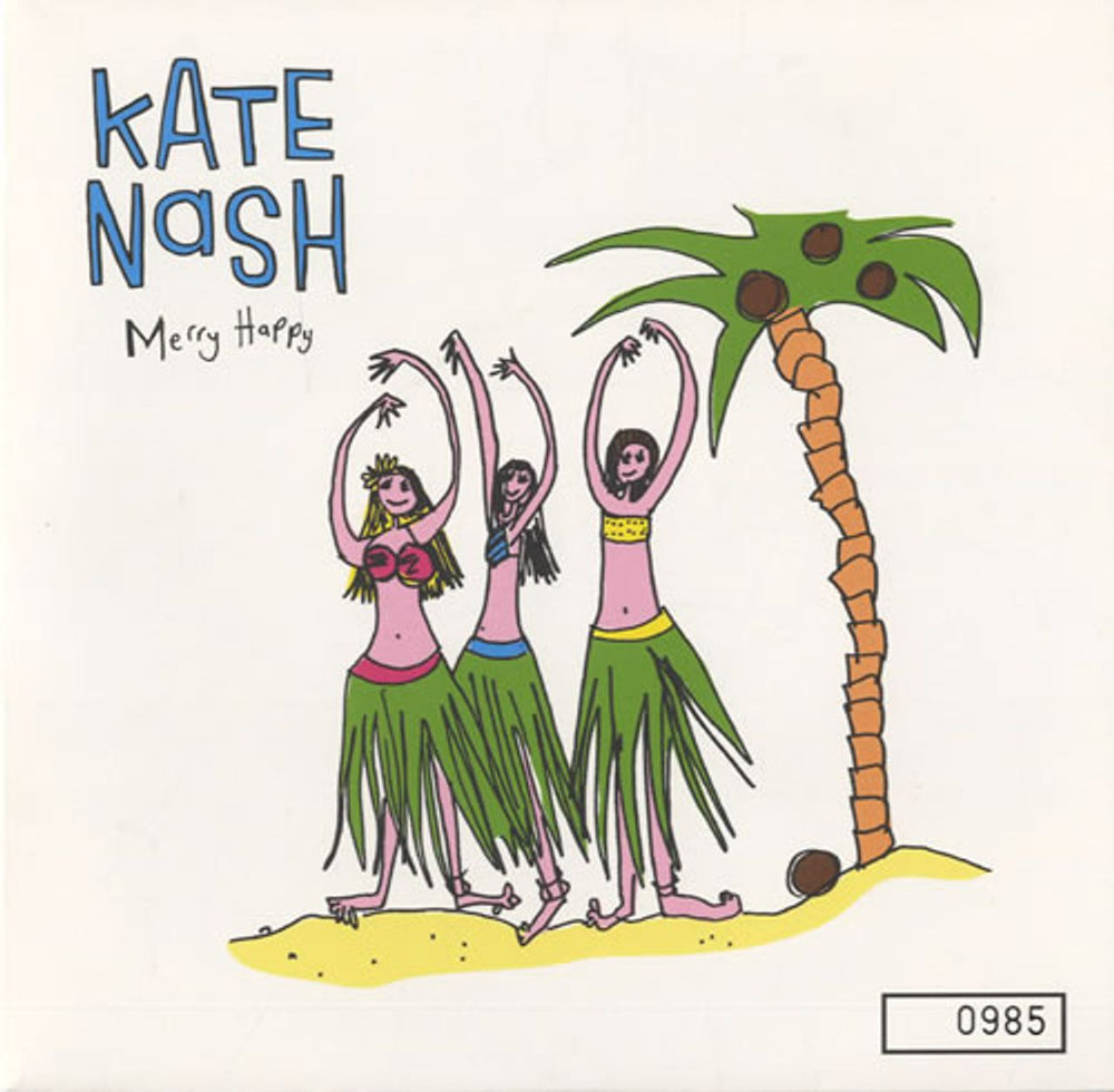 Kate Nash Merry Happy UK 7" vinyl single (7 inch record / 45) 1764011